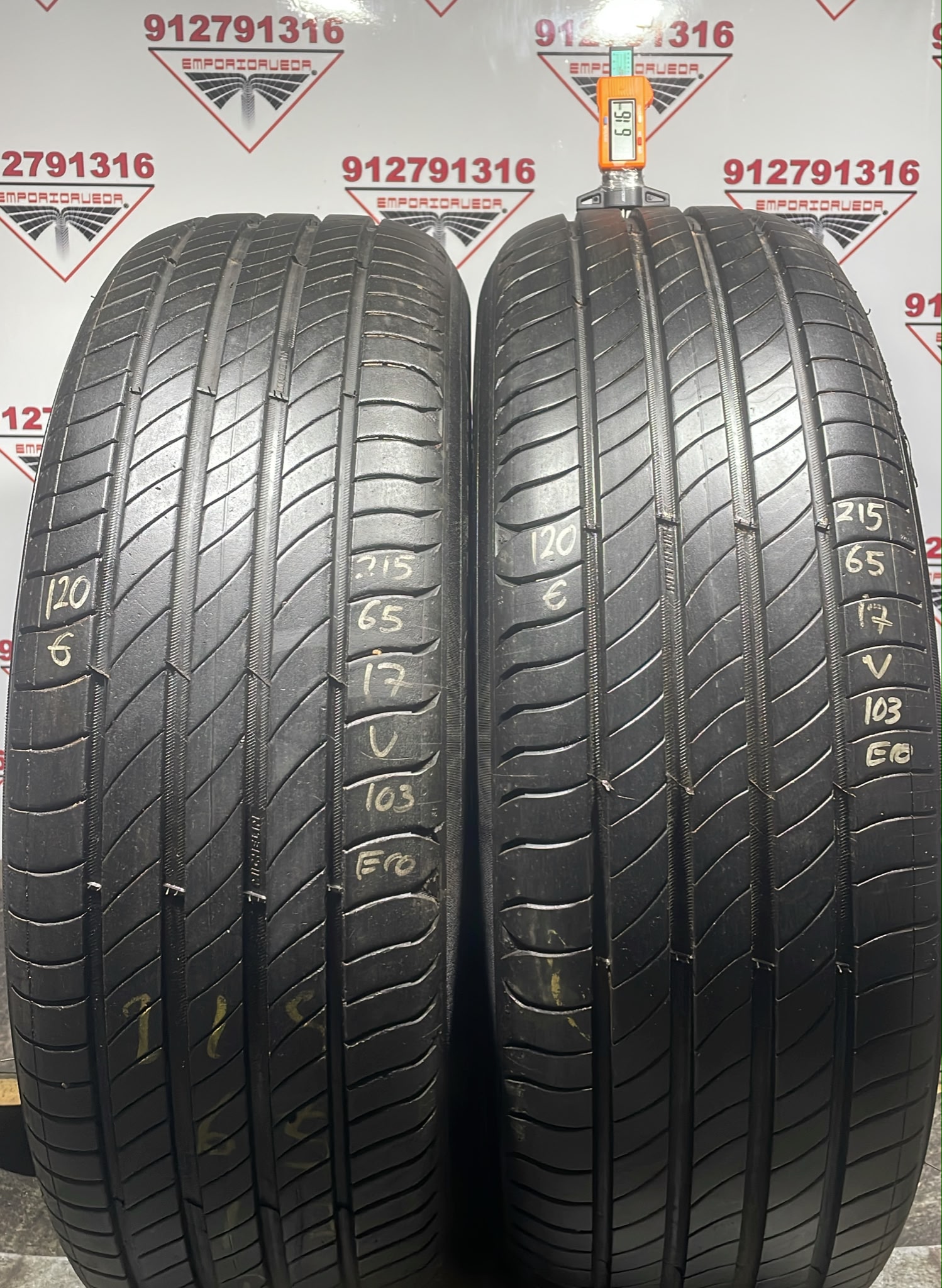 MICHELIN PRIMACY 4 USADO ECONOMICO  215/65 R17 103 V